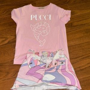 Kids Emilio pucci outfit